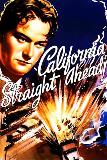 California Straight Ahead afişi