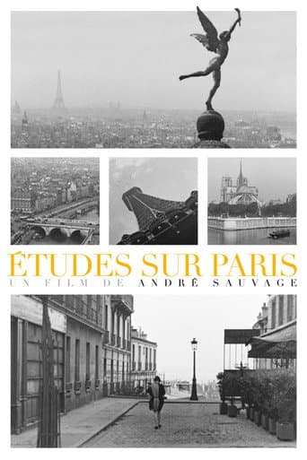 Études sur Paris afişi