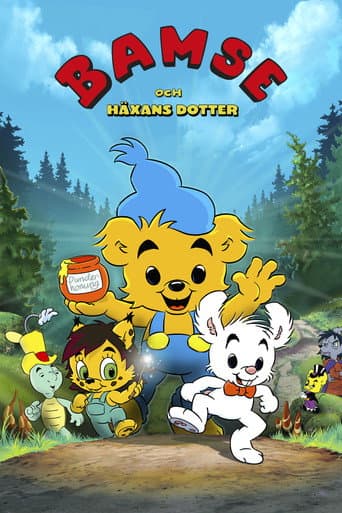 Bamse och häxans dotter afişi