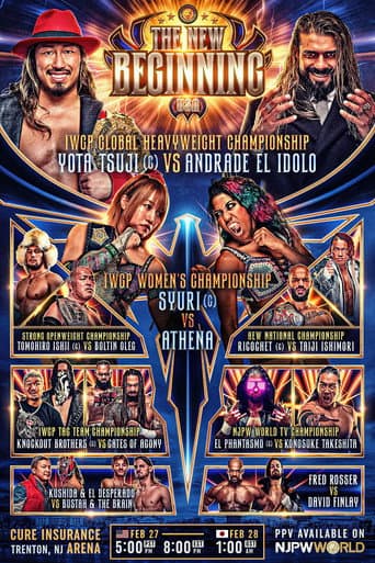 NJPW The New Beginning USA 2026 afişi