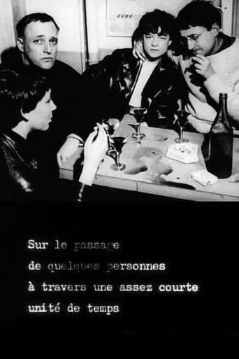 Sur le passage de quelques personnes à travers une assez courte unité de temps afişi