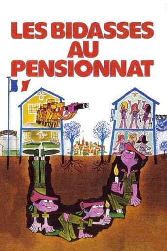 Les bidasses au pensionnat afişi
