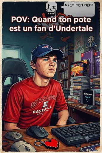 Quand ton pote est un fan d'Undertale afişi