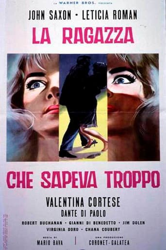 La ragazza che sapeva troppo afişi