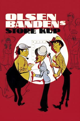 Olsen-bandens store kup afişi