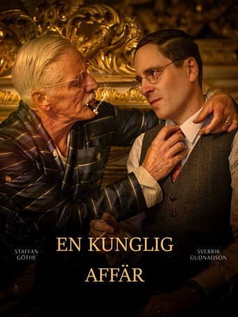 En kunglig affär afişi
