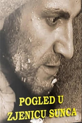 Pogled u zjenicu sunca afişi