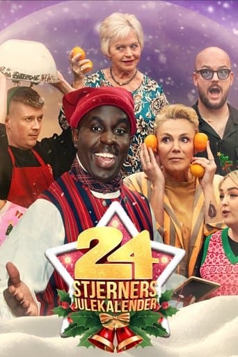 24 stjerners julekalender afişi