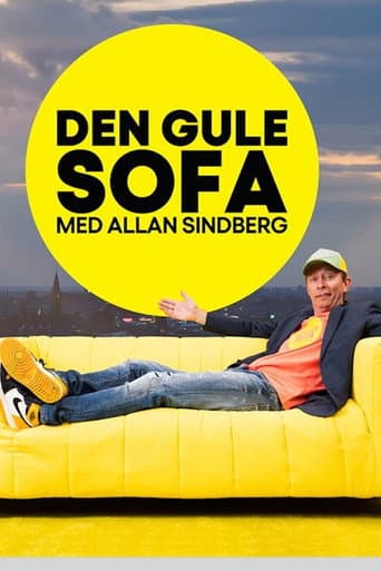 Den gule sofa med Allan Sindberg afişi
