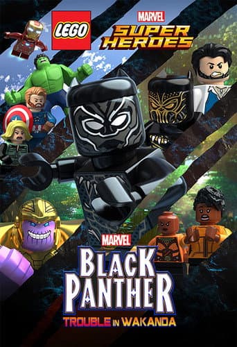 LEGO Marvel Super Heroes: Black Panther - Trouble in Wakanda afişi
