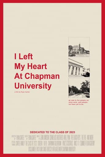 I Left My Heart At Chapman University afişi