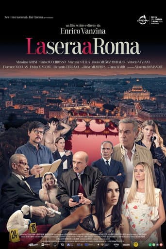 La sera a Roma afişi