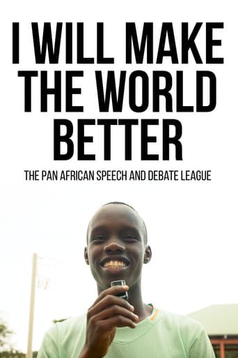 I Will Make The World Better: The Pan African Speech And Debate League afişi