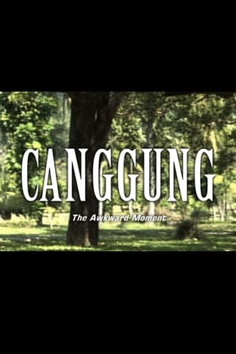 Canggung afişi