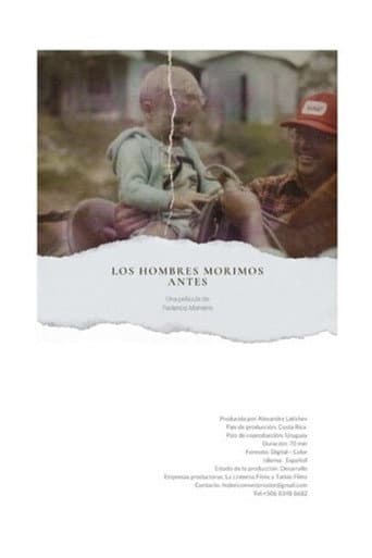 Los hombres morimos antes afişi