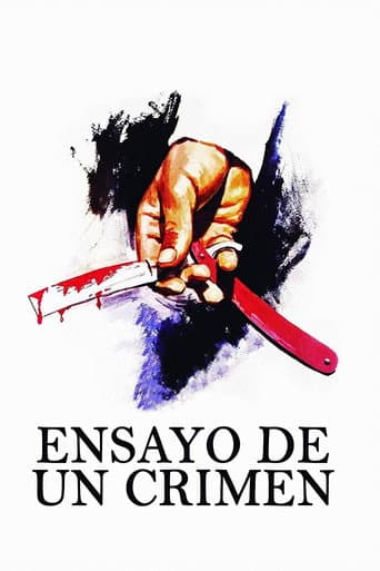 Ensayo de un crimen afişi