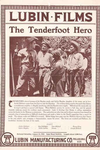The Tenderfoot Hero afişi