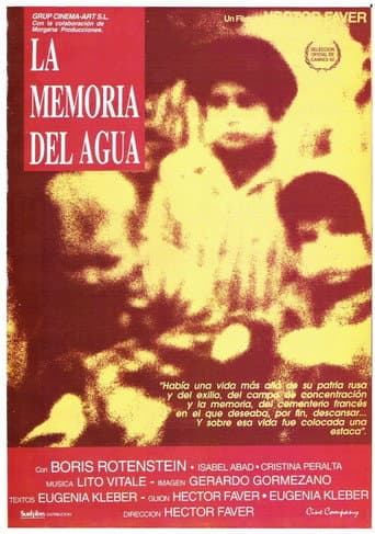 La memoria del agua afişi