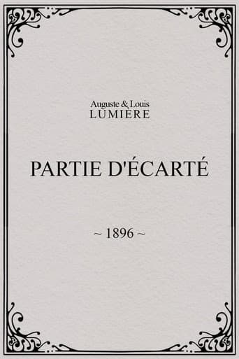 Partie d'écarté afişi