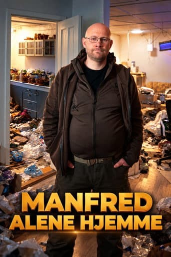 Manfred alene hjemme afişi