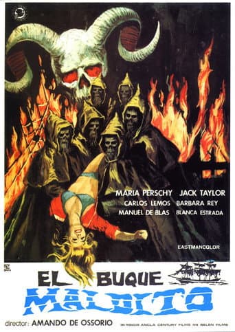 El buque maldito afişi