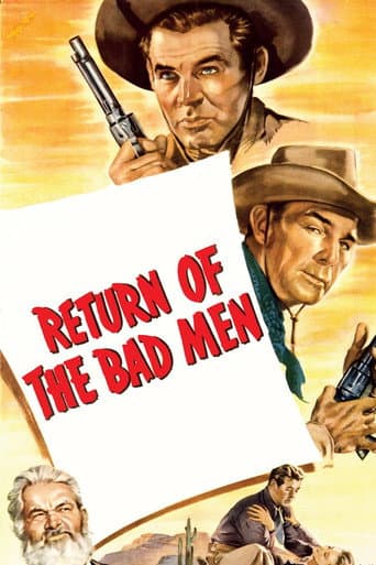 Return of the Bad Men afişi