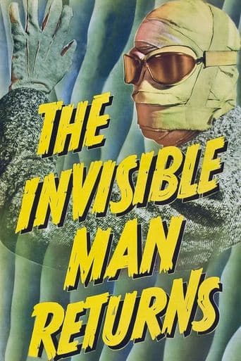 The Invisible Man Returns afişi