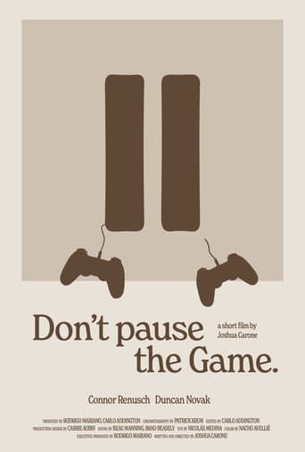 Don't Pause the Game afişi