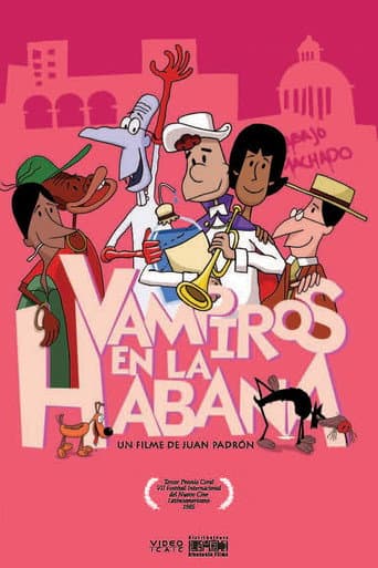 ¡Vampiros en La Habana! afişi