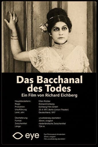 Das Bacchanal des Todes afişi