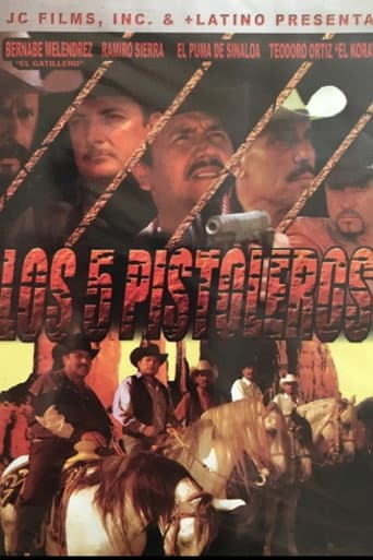 Los 5 Pistoleros afişi