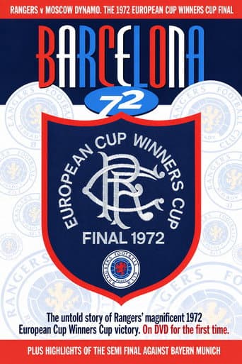 Rangers F.C - Barcelona ’72 European Cup Winner Cup afişi