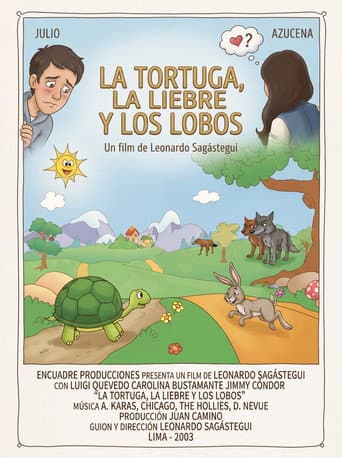 La tortuga, la liebre y los lobos afişi