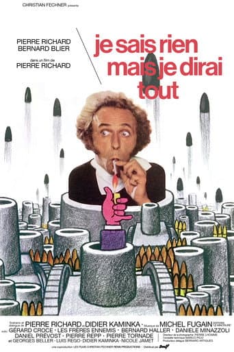 Je sais rien mais je dirai tout afişi