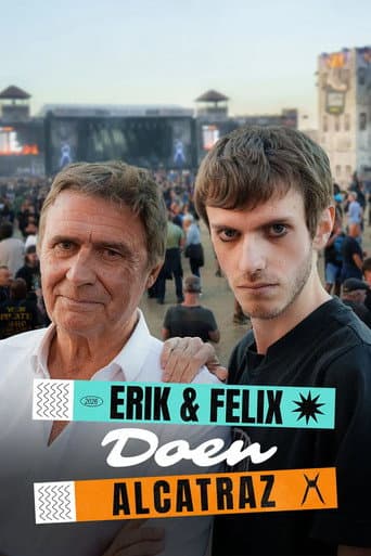 Erik & Felix doen Alcatraz afişi