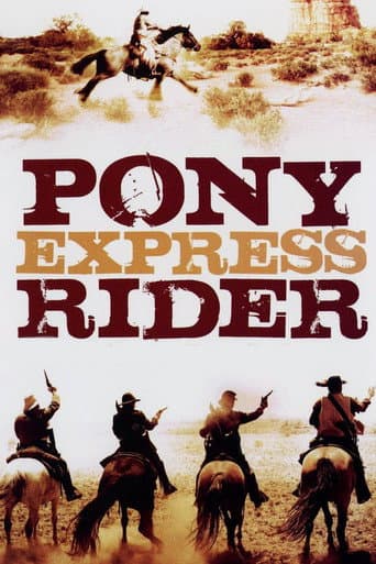 Pony Express Rider afişi