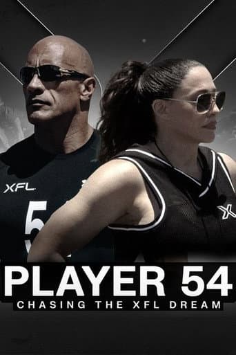 Player 54: Chasing the XFL Dream afişi