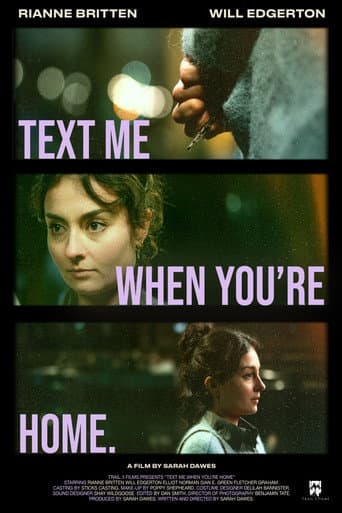 Text Me When You're Home afişi
