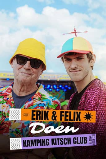 Erik & Felix doen Kamping Kitsch afişi