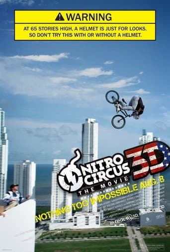 Nitro Circus 3D afişi