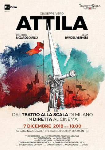 Verdi: Attila - Teatro alla Scala afişi