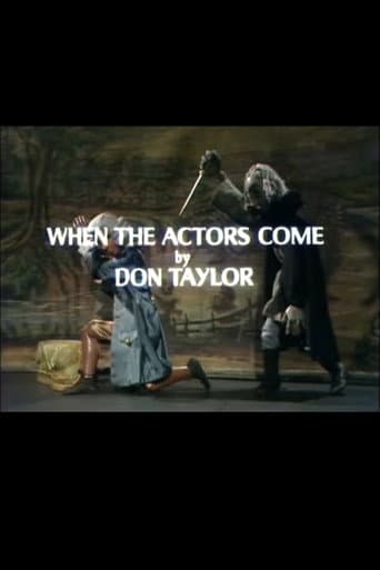When the Actors Come afişi