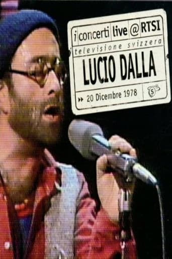 Lucio Dalla - Live @RSI 1978 afişi