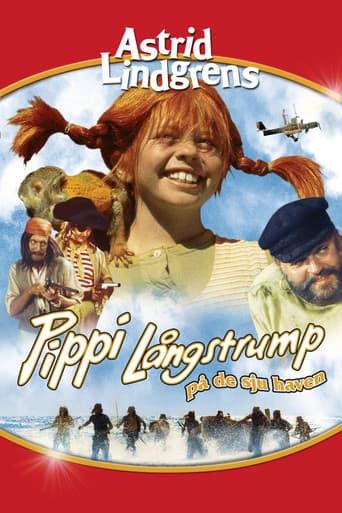 Pippi Långstrump på de sju haven afişi