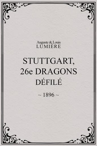Stuttgart : 26e dragons. Défilé afişi