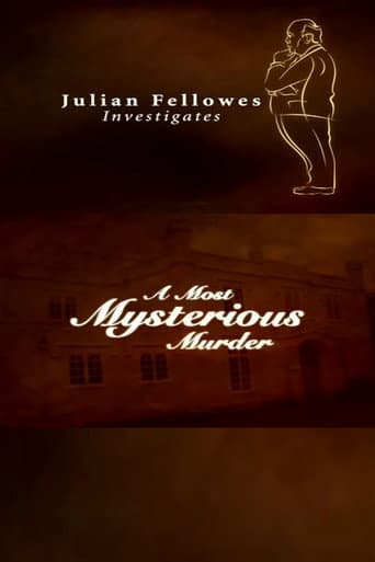 Julian Fellowes Investigates: A Most Mysterious Murder afişi