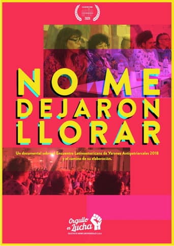 No me dejaron llorar afişi