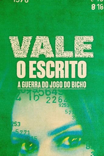 Vale o Escrito: A Guerra do Jogo do Bicho afişi
