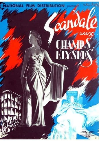 Scandale aux Champs-Elysées afişi