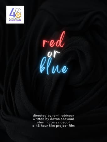 red or blue afişi